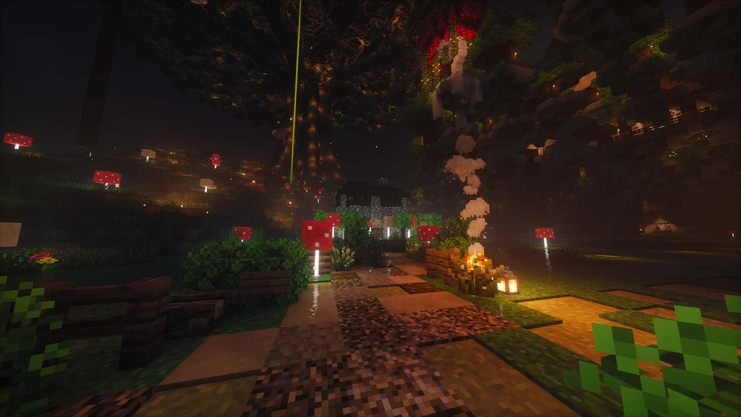 Paysage du serveur Minecraft Taverne SMP